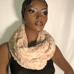 Soft knit infinity scarf
